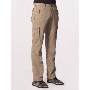 NWT Clothing Arts Pick-Pocket Proof Adventure Travel Pants Sz 36 Khaki Nylon